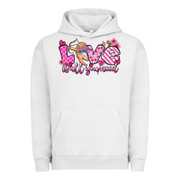 Pigment Lunar Rock love is all you need Urban Hoodie - OliviaCreatesArt