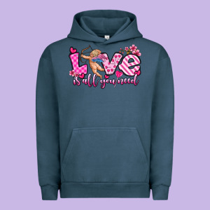 Love Is All You Need Urban Hoodie Designed By Oliviacreatesart
