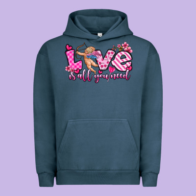 Love Is All You Need Urban Hoodie Designed By Oliviacreatesart