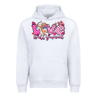 White love is all you need Urban Hoodie - OliviaCreatesArt