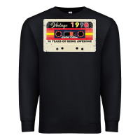 Black 30th birthday 30 years 1990 retro tape cassette Premium Sweatshirt - Bettercallsaul