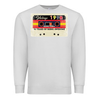 Dove Grey 30th birthday 30 years 1990 retro tape cassette Premium Sweatshirt - Bettercallsaul