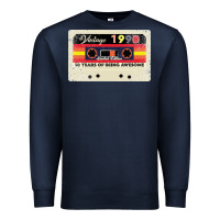 Navy 30th birthday 30 years 1990 retro tape cassette Premium Sweatshirt - Bettercallsaul