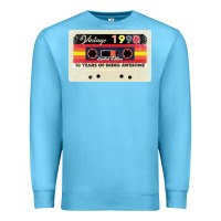 Ocean Blue 30th birthday 30 years 1990 retro tape cassette Premium Sweatshirt - Bettercallsaul