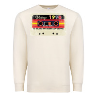 Sandshell 30th birthday 30 years 1990 retro tape cassette Premium Sweatshirt - Bettercallsaul