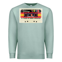 Seafoam 30th birthday 30 years 1990 retro tape cassette Premium Sweatshirt - Bettercallsaul