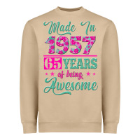 Mushroom made in 1957, 65 years of being awesome kopya Heavyweight Sweatshirt - Jasminsmagicworld