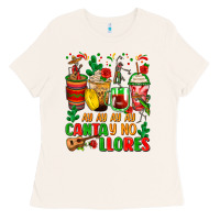 Bone ay ay ay ay canta y no llores coffee cups Ladies Tee - Zillion Design Studio