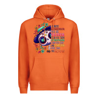 Carrot You are braver than you think sugar skull Premium Hoodie - NancyCooperArtShop