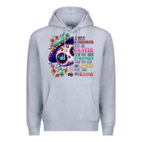 Heather Grey You are braver than you think sugar skull Premium Hoodie - NancyCooperArtShop