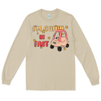 Mushroom i'm comin in fast Long Sleeve Tee - MaliasSmallBusiness