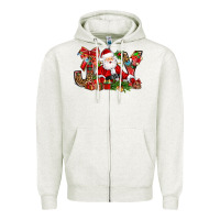 Joy Christmas With Santa Bbs Zipper Hoodie | Teevron