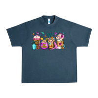 Midnight Navy hair hustler coffee Urban Heavy Tee - Jasminsmagicworld