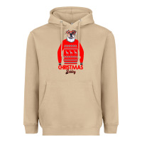 Mushroom Christmas Buldog Heavyweight Hoodie - Bettercallsaul