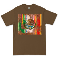 Cacao mexican flag serape Premium Tee - CTS Tumbler Store