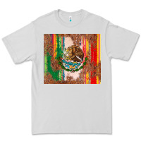 Dove Grey mexican flag serape Premium Tee - CTS Tumbler Store