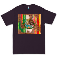 Plum mexican flag serape Premium Tee - CTS Tumbler Store