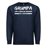 Navy Grumpa Premium Sweatshirt - Bettercallsaul