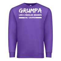 Purple Grumpa Premium Sweatshirt - Bettercallsaul