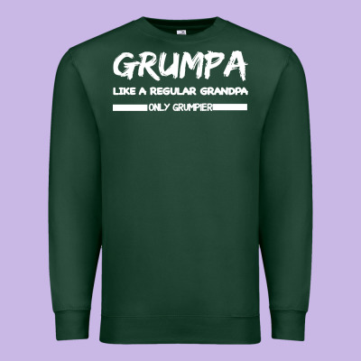 Grumpa Premium Sweatshirt Designed By Bettercallsaul