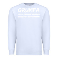 White Grumpa Premium Sweatshirt - Bettercallsaul