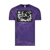 Cloud Purple cowhide background Vintage Tee - AdoDesignShop