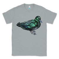 Heather Grey East İndie Duck Classic Tee - LillyAllenDesigns