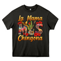 Asphalt La Mama mas Chingona Heavy Core Tee - texasbilliewilder