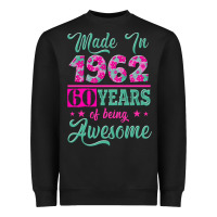 Black made in 1962, 60 years of being awesome Heavyweight Sweatshirt - Jasminsmagicworld