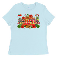 Baby Blue abuela Ladies Tee - Zillion Design Studio