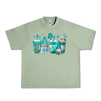 Oil Green winter christmas gnomes coffee cups Urban Heavy Tee - Jasminsmagicworld