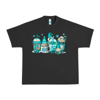 Pigment Black winter christmas gnomes coffee cups Urban Heavy Tee - Jasminsmagicworld
