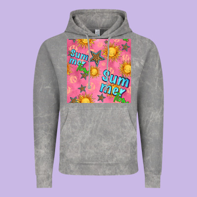Summer Time Of The Sun Seamless Pattern Vintage Hoodie Designed By Bundleandbundleshop