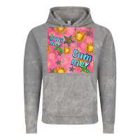 Cloud Rock summer time of the sun seamless pattern Vintage Hoodie - BundleAndBundleShop