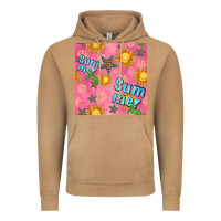Vintage Camel summer time of the sun seamless pattern Vintage Hoodie - BundleAndBundleShop