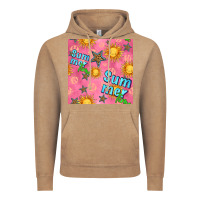 Vintage Coffee summer time of the sun seamless pattern Vintage Hoodie - BundleAndBundleShop