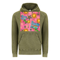 Vintage Olive summer time of the sun seamless pattern Vintage Hoodie - BundleAndBundleShop