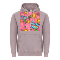 Vintage Zinc summer time of the sun seamless pattern Vintage Hoodie - BundleAndBundleShop