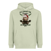 Matcha All I Want For Christmas Is You Just Kidding I Want Cats Heavyweight Hoodie - Bettercallsaul