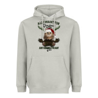 Moon Dust All I Want For Christmas Is You Just Kidding I Want Cats Heavyweight Hoodie - Bettercallsaul