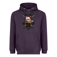Plum All I Want For Christmas Is You Just Kidding I Want Cats Heavyweight Hoodie - Bettercallsaul