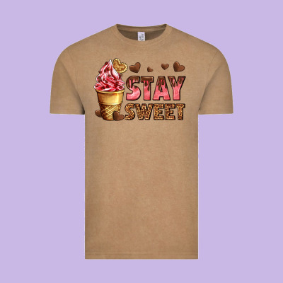 Stay Sweet Vintage Tee Designed By Adodesignshop
