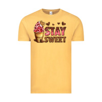 Vintage Mustard stay sweet Vintage Tee - AdoDesignShop