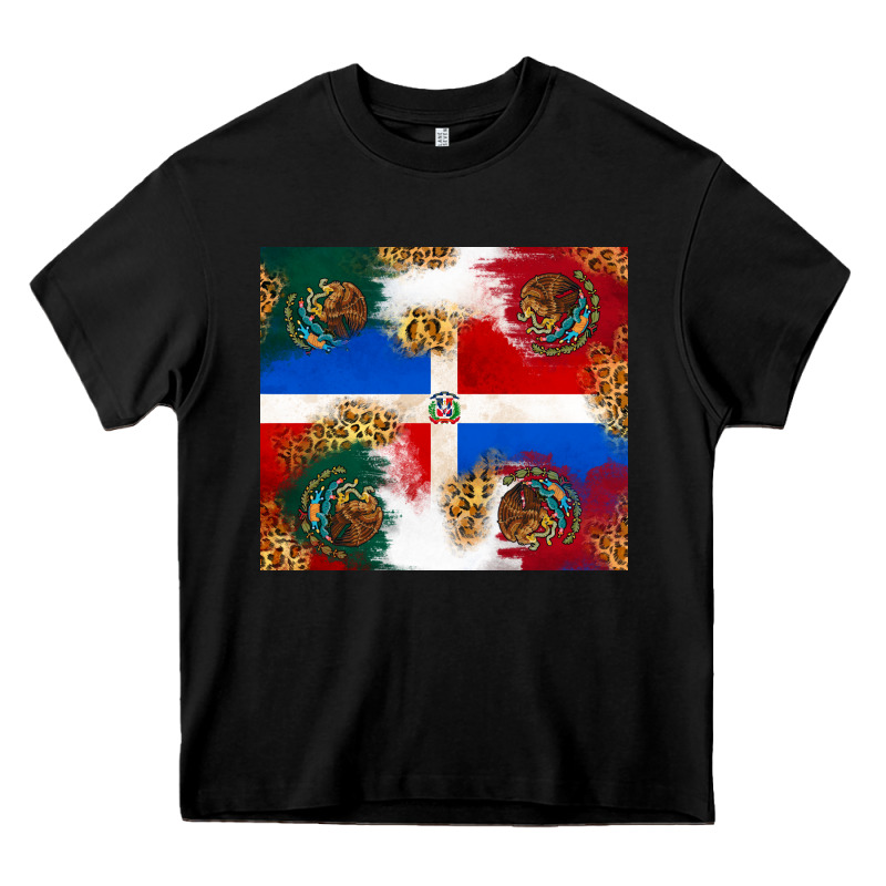 Mexican And Dominican Republic Heavy Core Tee by texasbilliewilder | Teevron