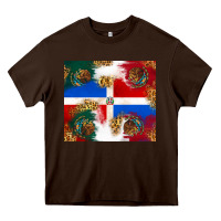 Chocolate Brown Mexican and Dominican Republic Heavy Core Tee - texasbilliewilder