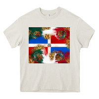 Cream Mexican and Dominican Republic Heavy Core Tee - texasbilliewilder