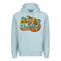 Blue Mist Thankful Premium Hoodie - texasbilliewilder