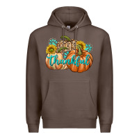 Coffee Thankful Premium Hoodie - texasbilliewilder