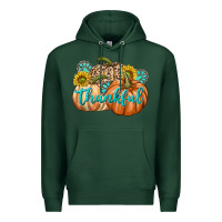 Sports Green Thankful Premium Hoodie - texasbilliewilder