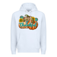 White Thankful Premium Hoodie - texasbilliewilder